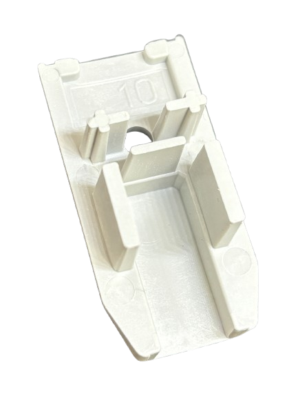 Riikku Glazing bead plug for 10 mm glass,with water groove - Image 2