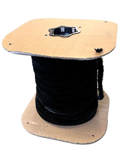 Lint brush seal 6,7 x 15 mm, 100 m roll