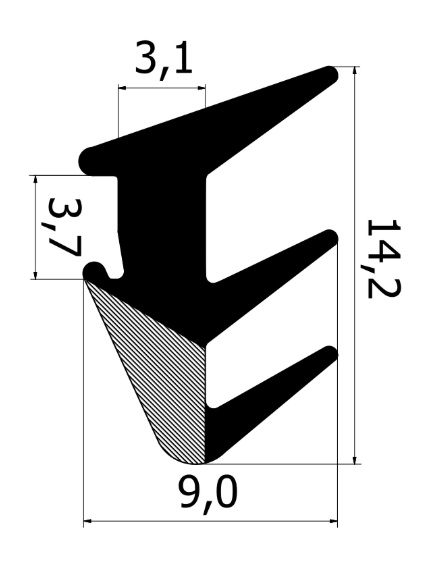 Kaidelasitiiviste Profiili X5 - Image 2